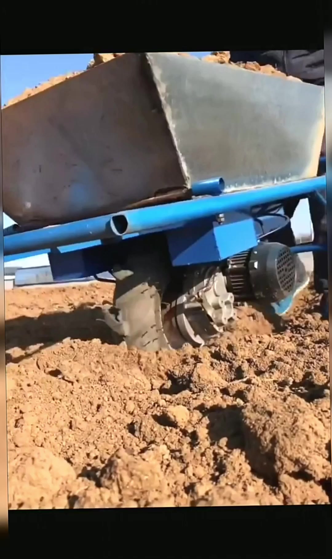 电动独轮翻斗车电动搬运