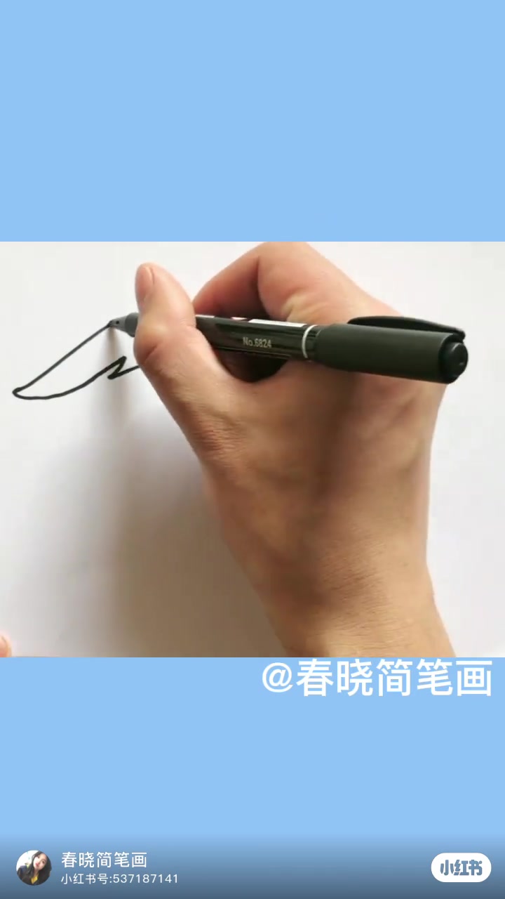 剑鱼简笔画教程