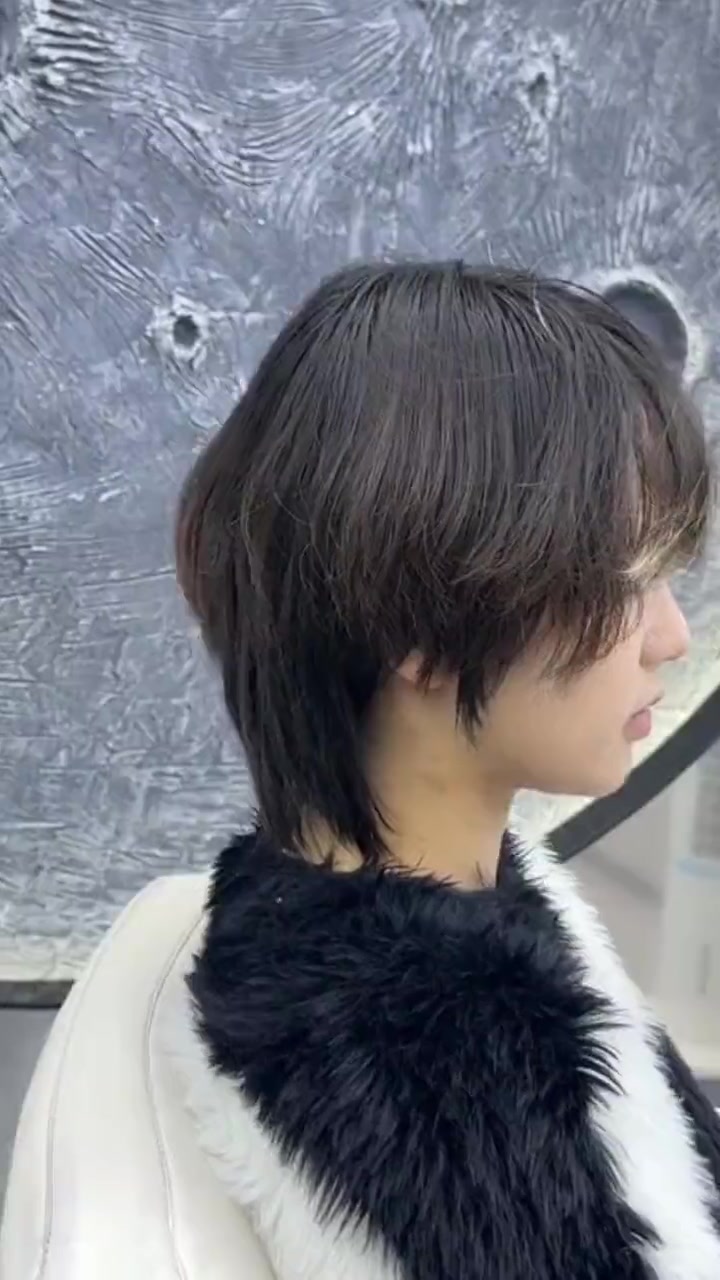 狼尾鲻鱼头 狼尾鲻鱼头短发裁剪全过程拿给你的托尼老师看 如何根据脸型选择适合自己的发型 剪