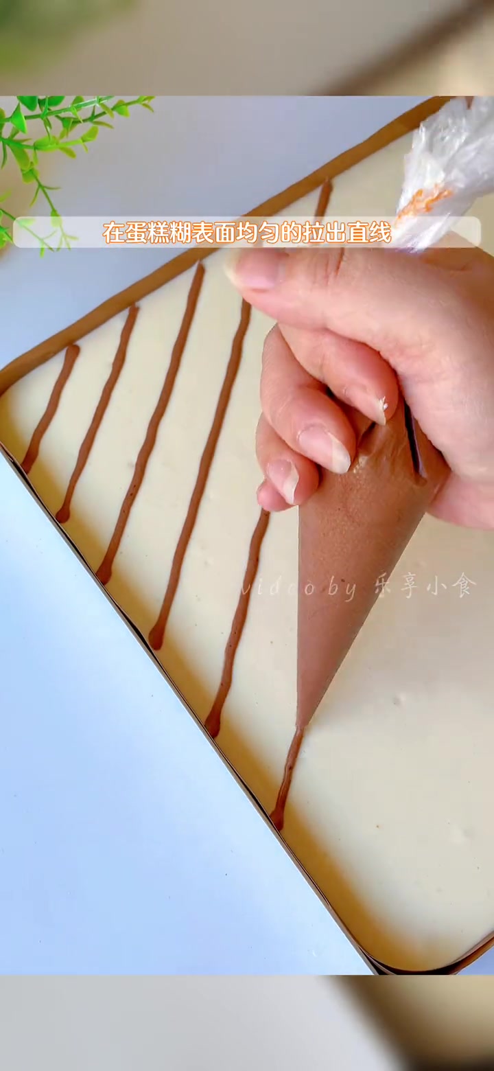 千叶纹蛋糕～蛋糕卷做不好的小伙伴都来做它,做法简单,成功率高～妈呀太香了 蛋糕 甜品治愈一