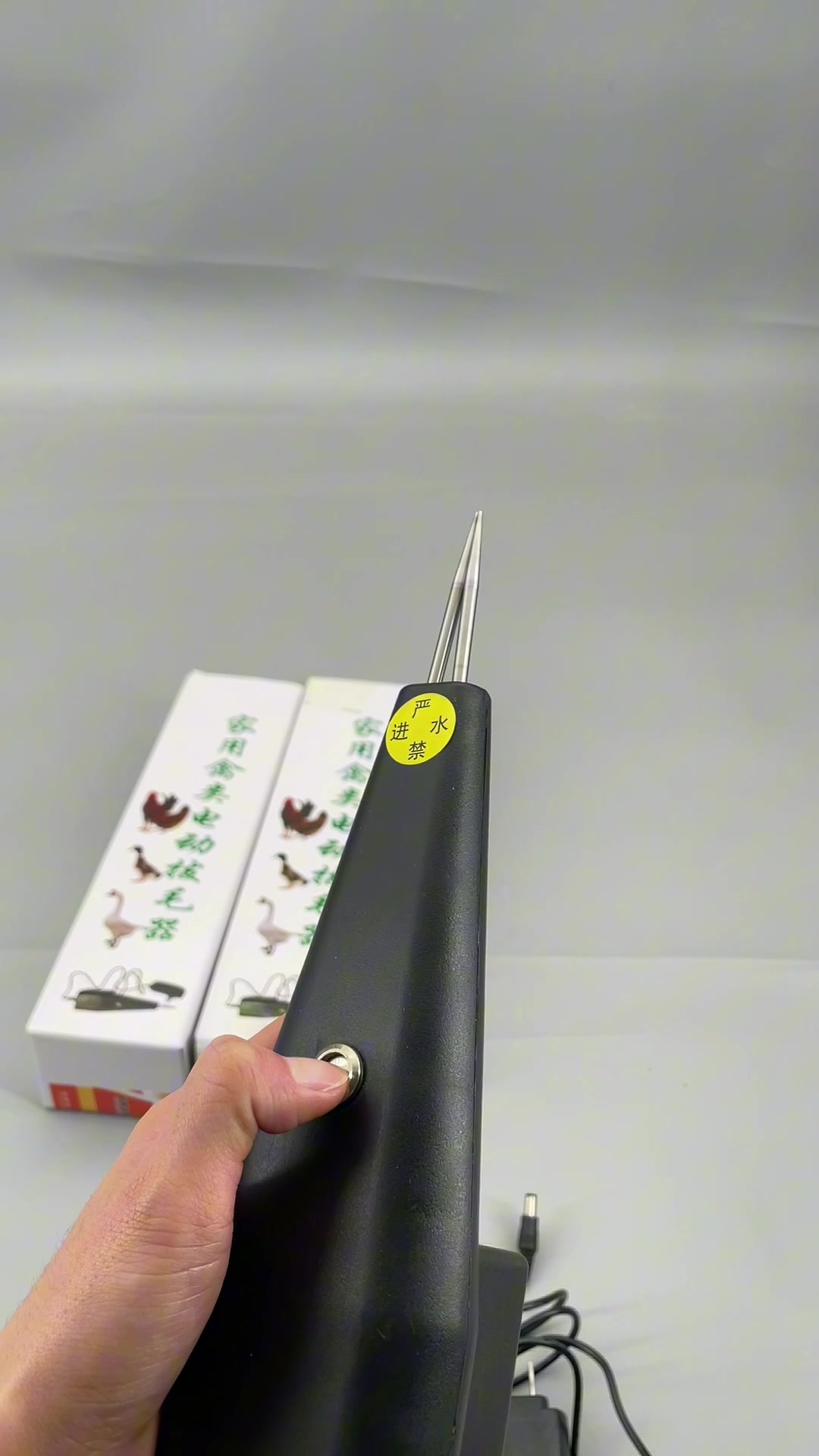 拔毛神器鸡毛鸭毛电动去杀鸭鹅家禽脱毛机拔毛机拨鸭毛手持家商用