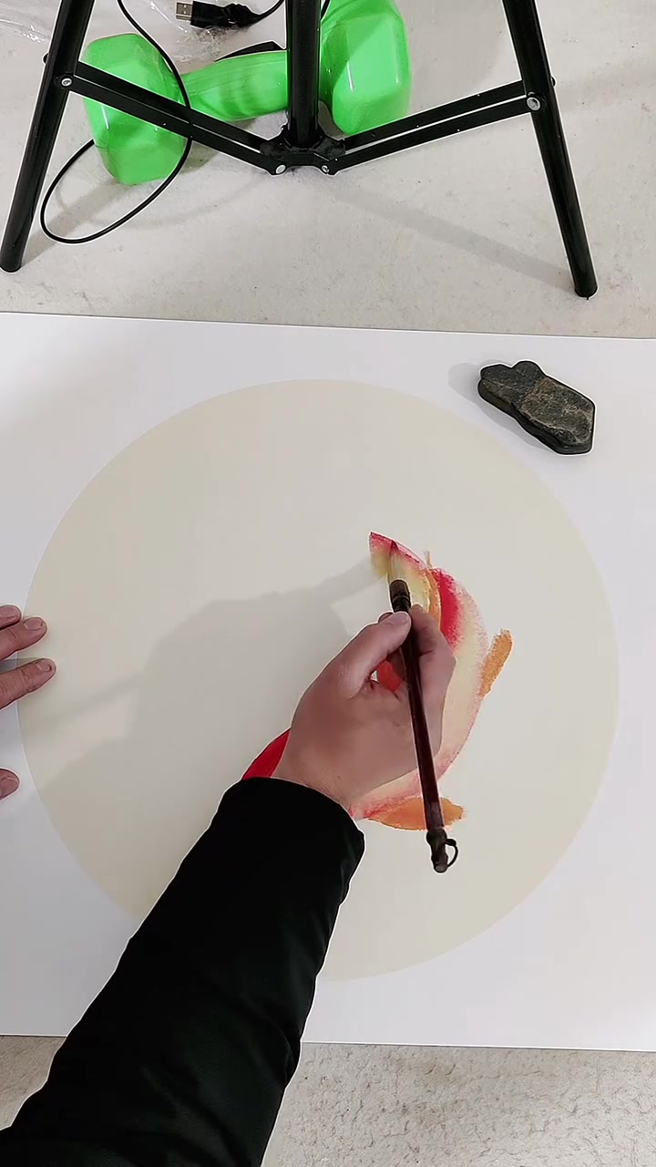 画鲤鱼