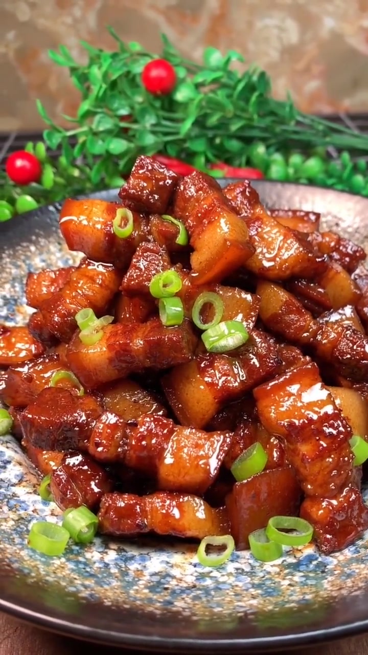 红烧肉这样做!记录真实生活 记录我的生活碎片 过年回来第一口打算吃啥 红烧肉 猪肉新吃法