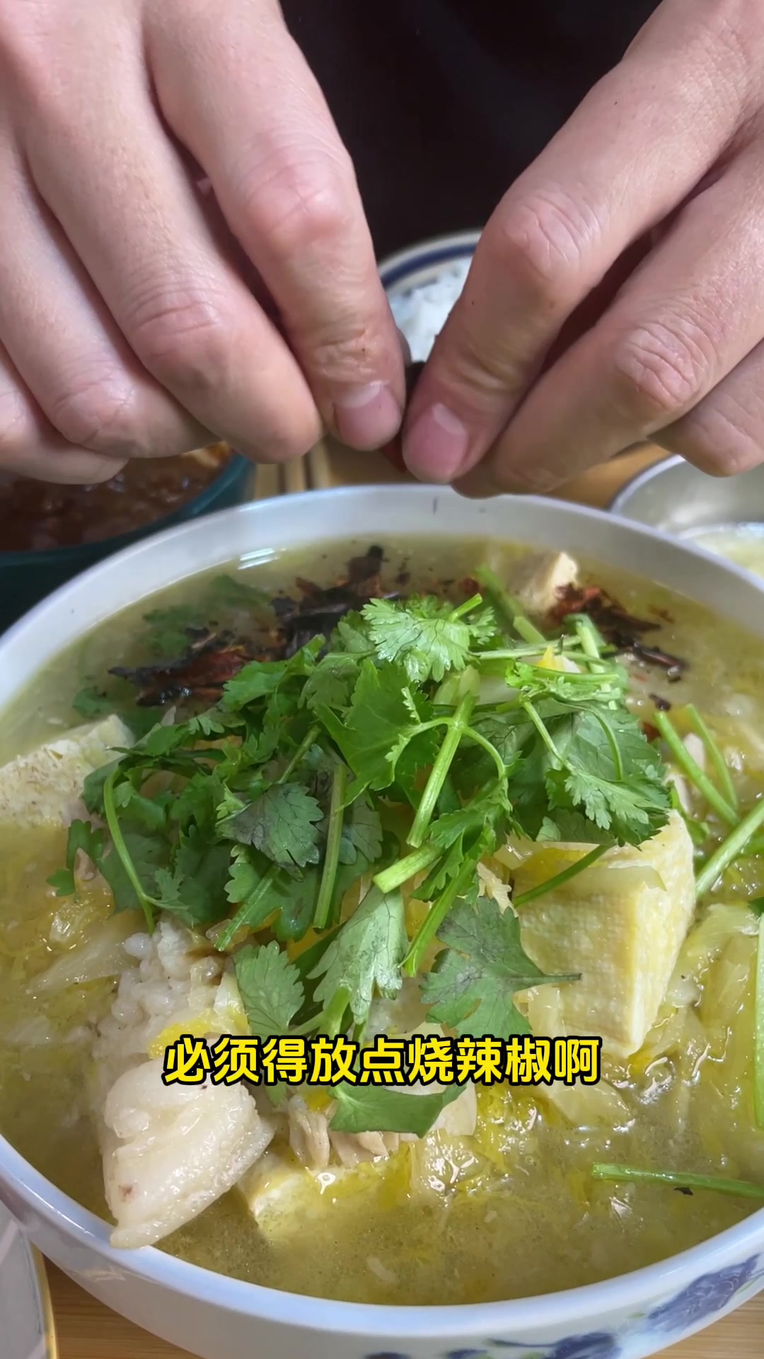 铁锅冻豆腐猪肉酸菜