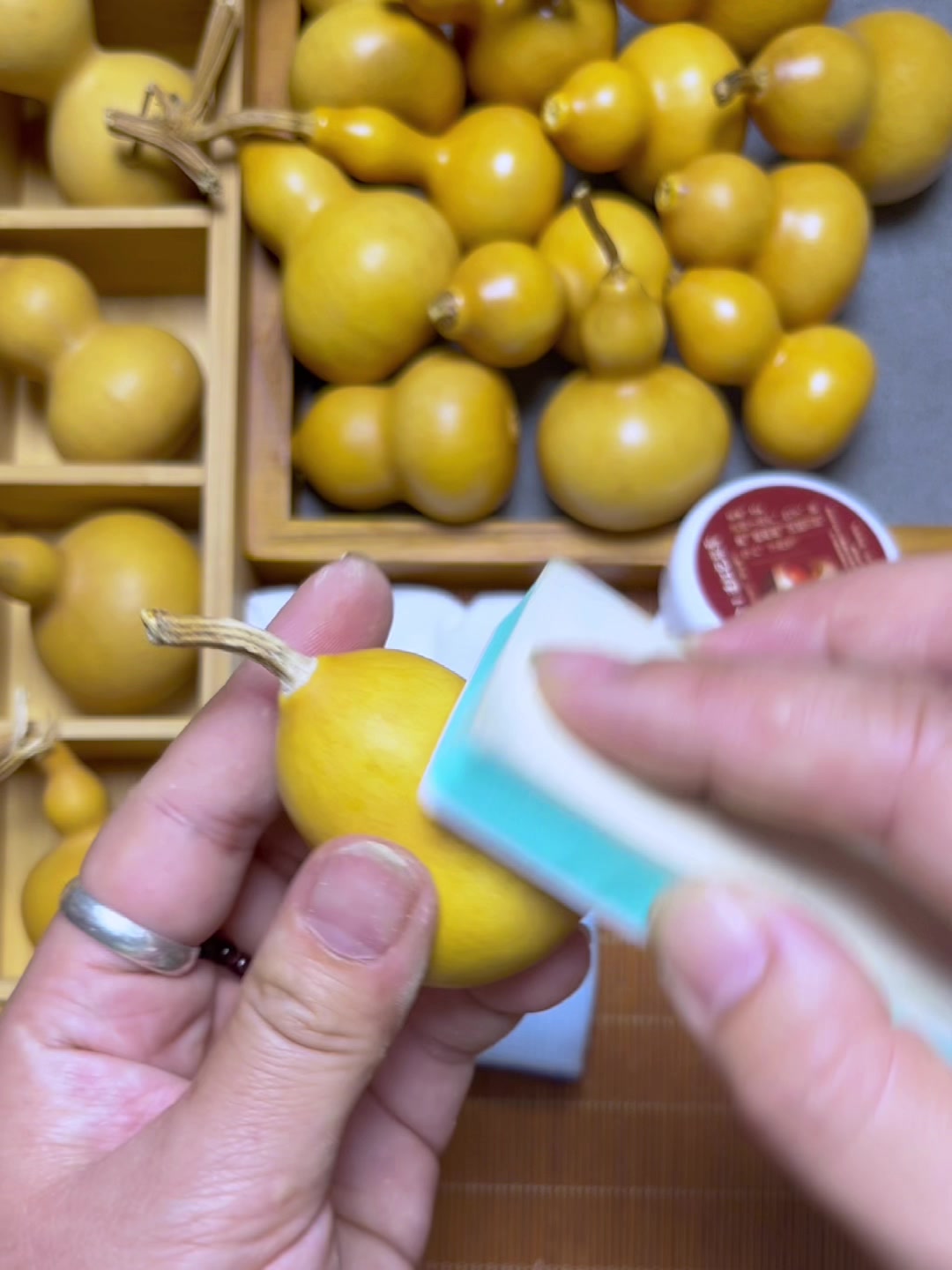 「葫芦」新入手葫芦抛光打磨上油教程