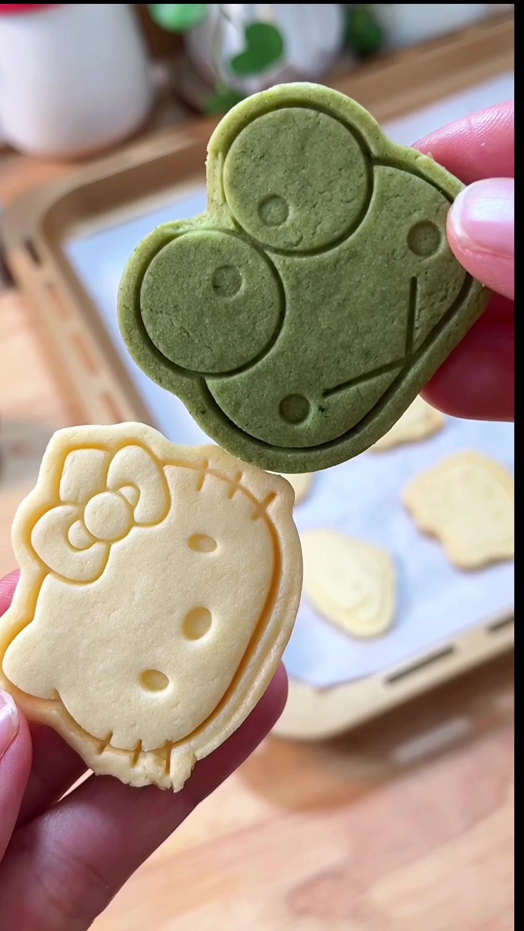 超可爱的三丽欧黄油饼干、卡通饼干