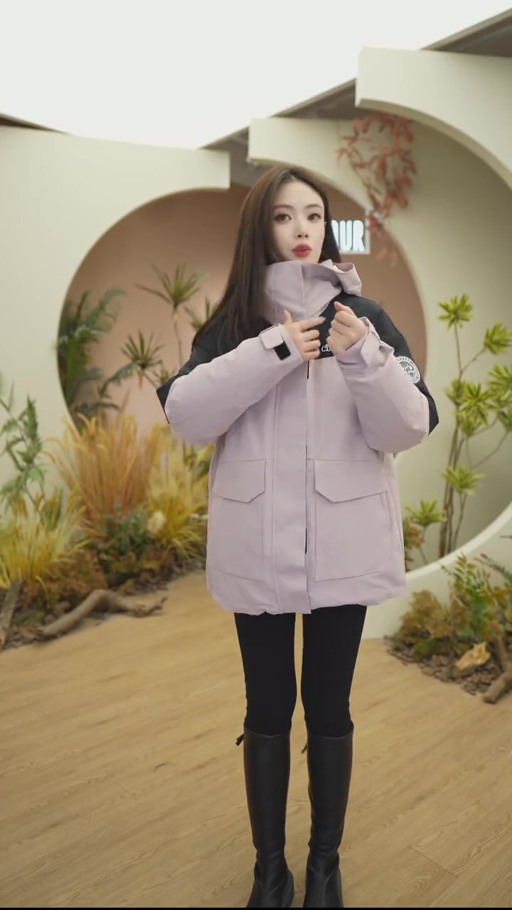 90白鹅绒,三防派克鹅绒服,科技御寒,保暖力MAX,工装风两件套,横跨三季 谁穿谁好看 冬