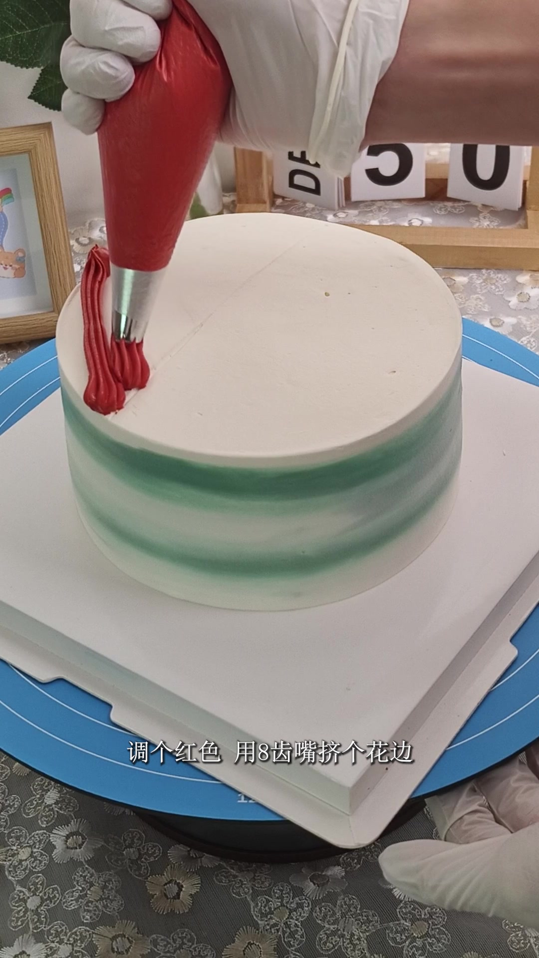 圣诞老人蛋糕,快来看看吧!