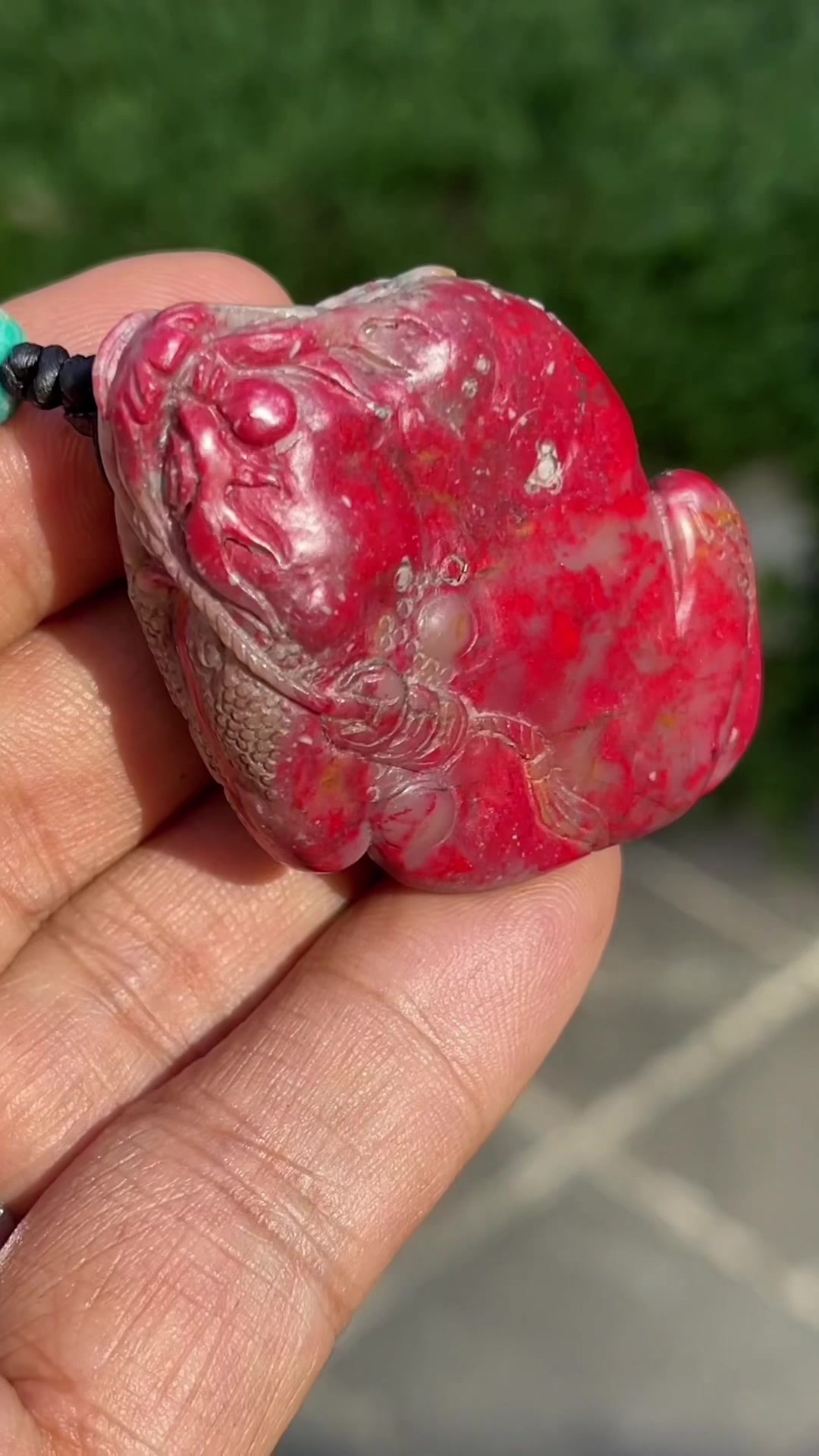 一两鸡血一两金,昌化鸡血石金蟾