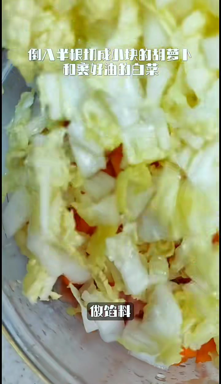 给老人带娃减负!5步速冻胡萝卜白菜猪肉饺