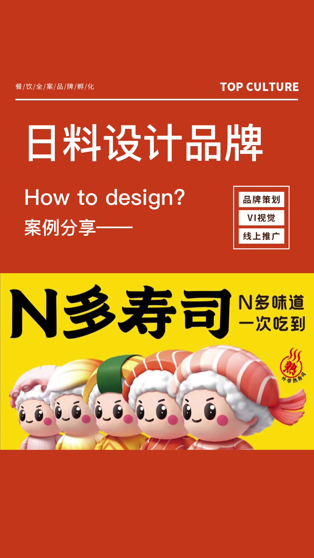 N多寿司|品牌设计分享