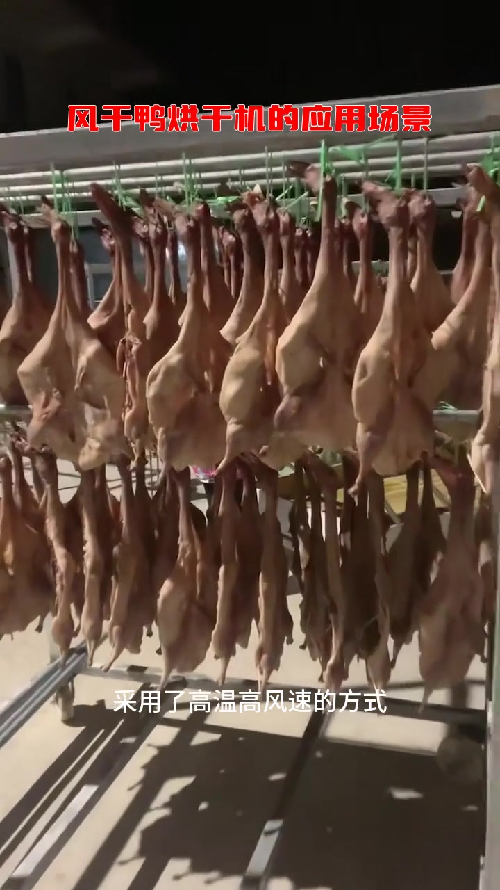 风干鸭烘干房,降低湖北地区鸭肉烘干成本,助力企业高质量发展