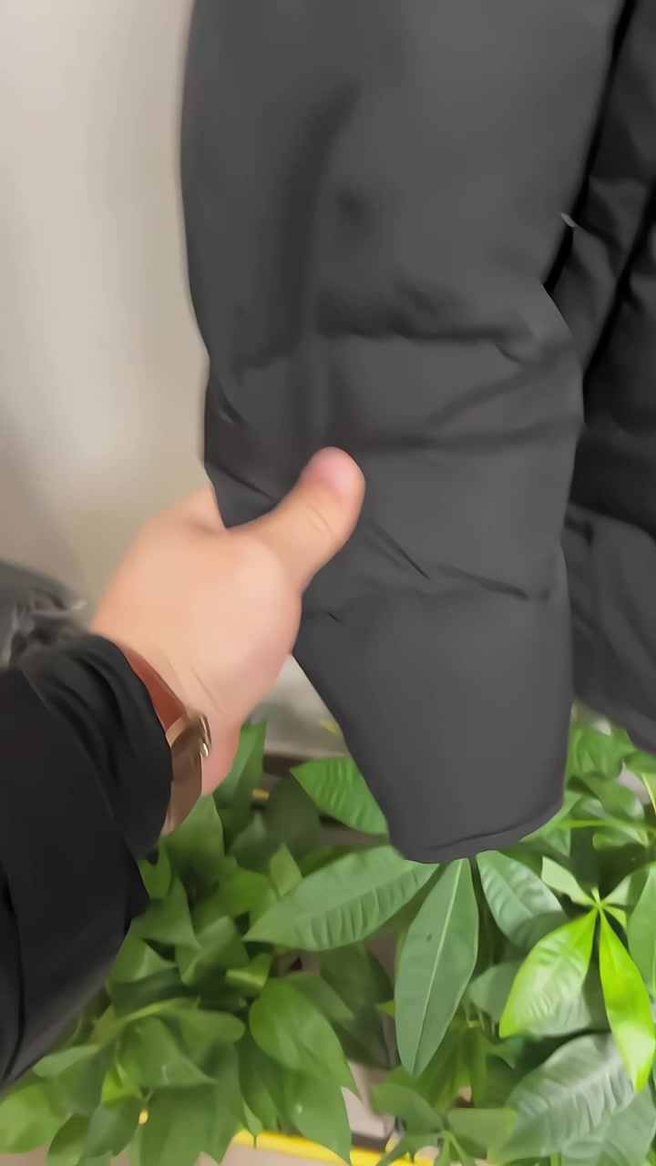 加拿大鹅黑标羽绒服,个性时髦又保暖,上身效果十分惊人