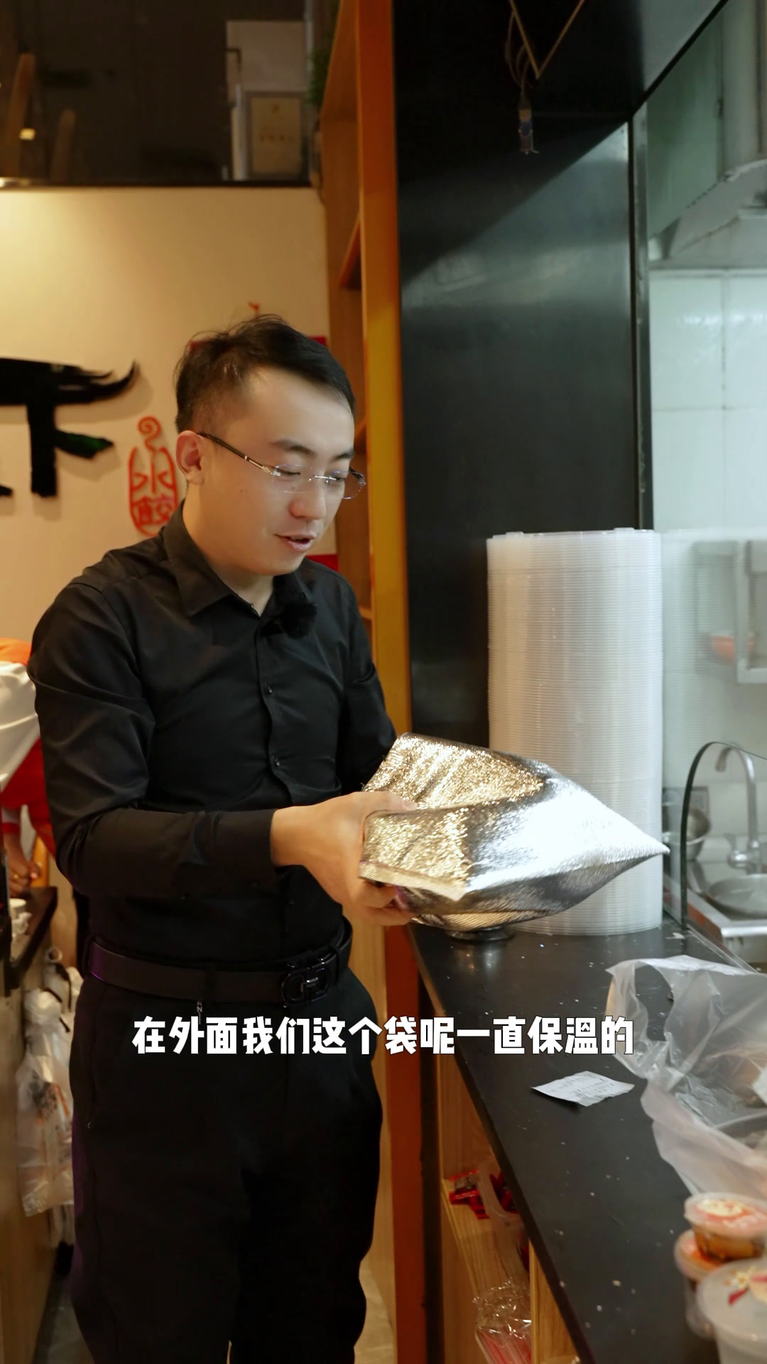 东北冬天的饺子是怎么打包外卖的