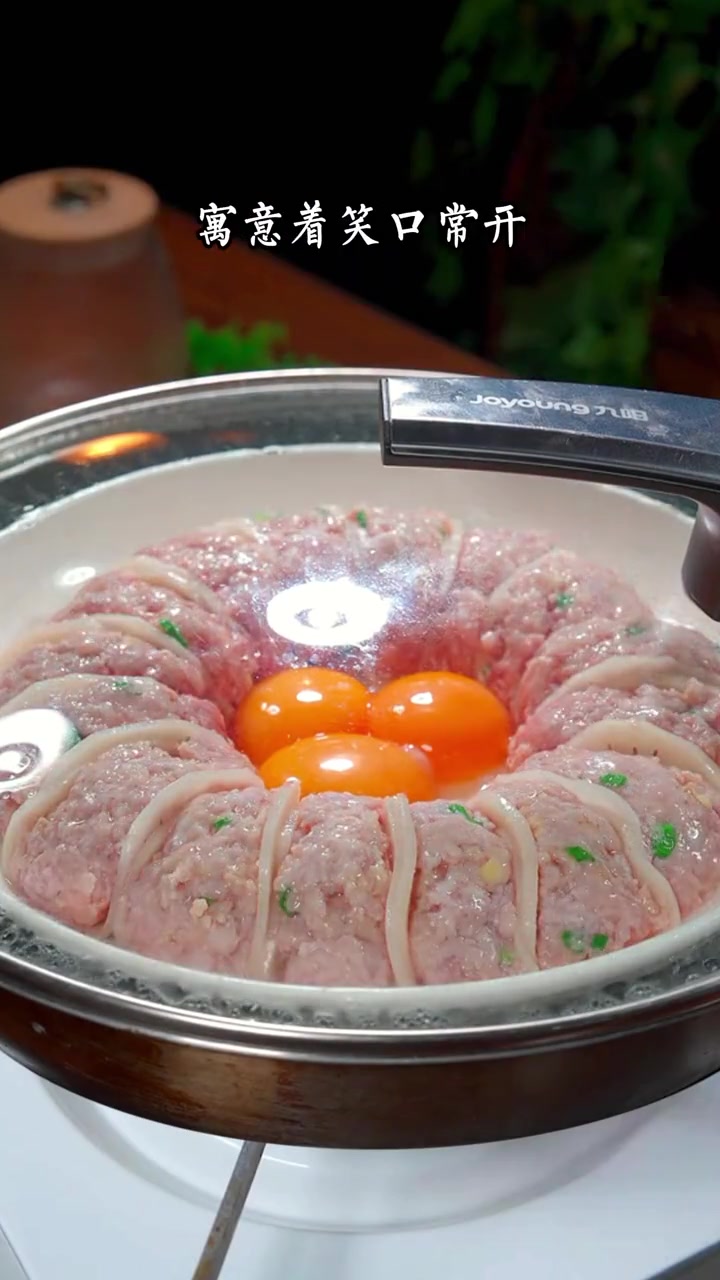 年夜饭上的第八道菜莲藕酿肉,做法简单好吃又好看 莲藕酿肉 年夜饭菜谱