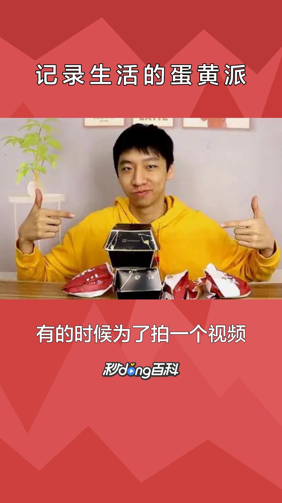一分钟了解美事自媒体记录生活的蛋黄派