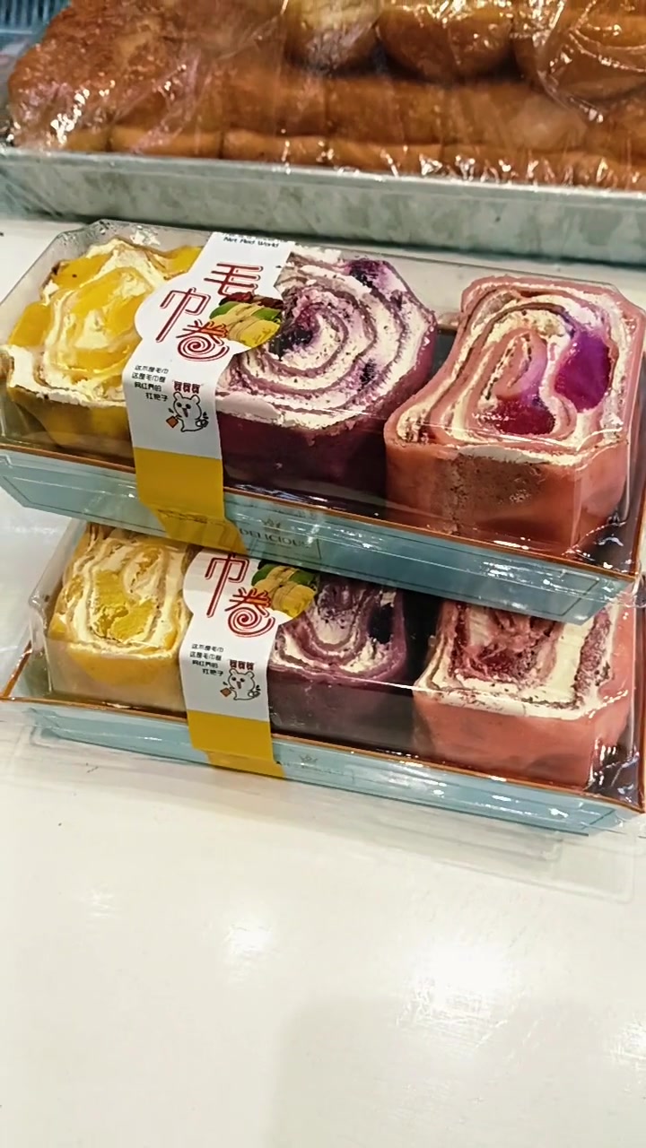 网红甜品 网红蛋糕 娜菲儿烘焙毛巾卷你吃过吗?