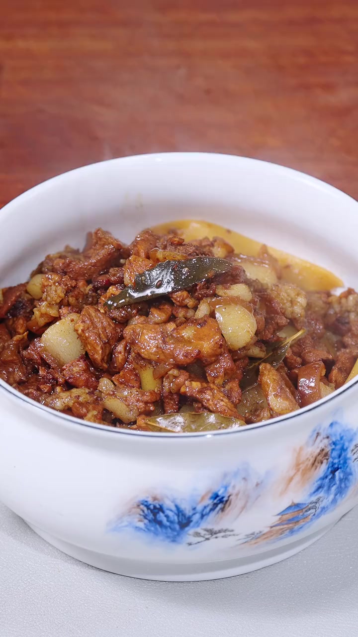 猪肉臊子 韩城人过年,少不了的猪肉臊子 美食教程 年夜饭