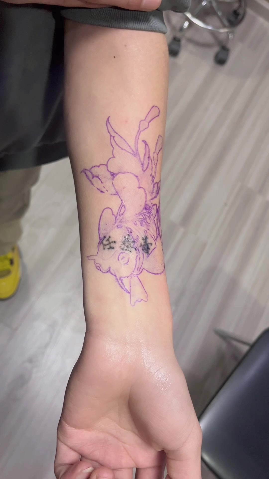 遮盖旧纹身#金鱼纹身 #吴江酷客纹身