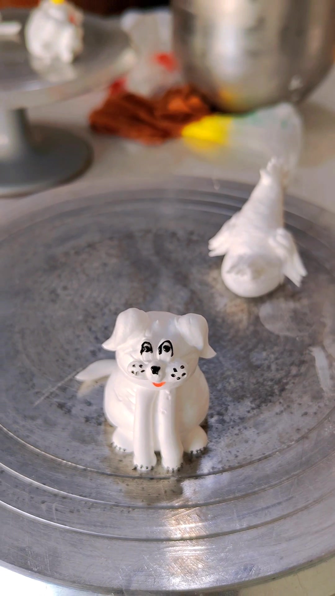 用奶油挤出十二生肖