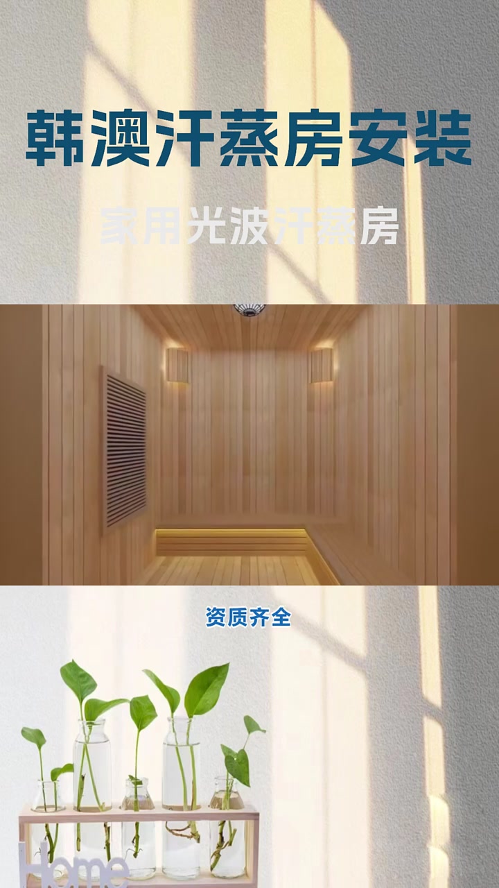 家用光波汗蒸房