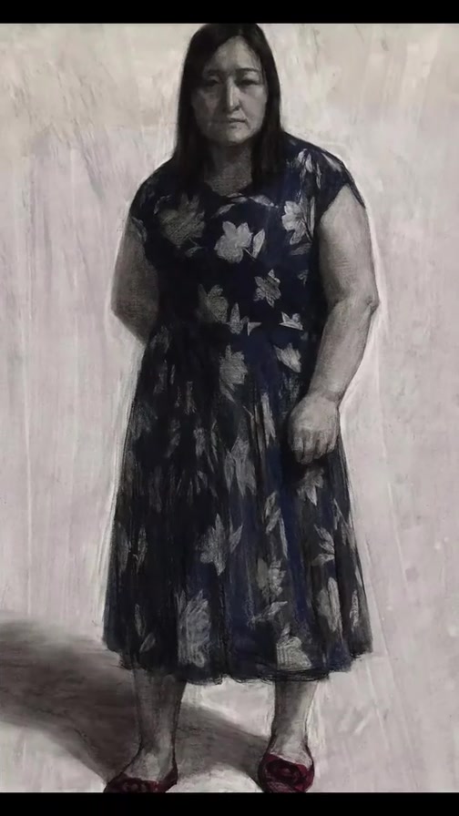 素描人物作品欣赏 美术生 央美三郎画室 绘画