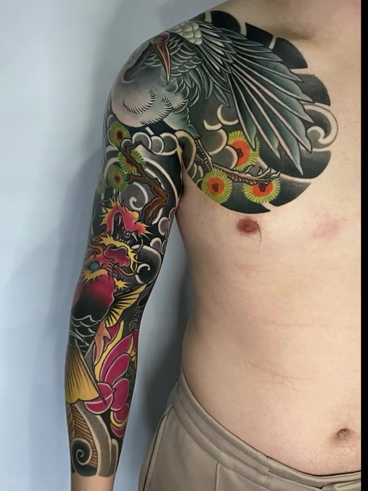 今年的你过年回家吗?大连玄铭堂刺青 大连纹身 老传统纹身 纹身手稿 纹身设计