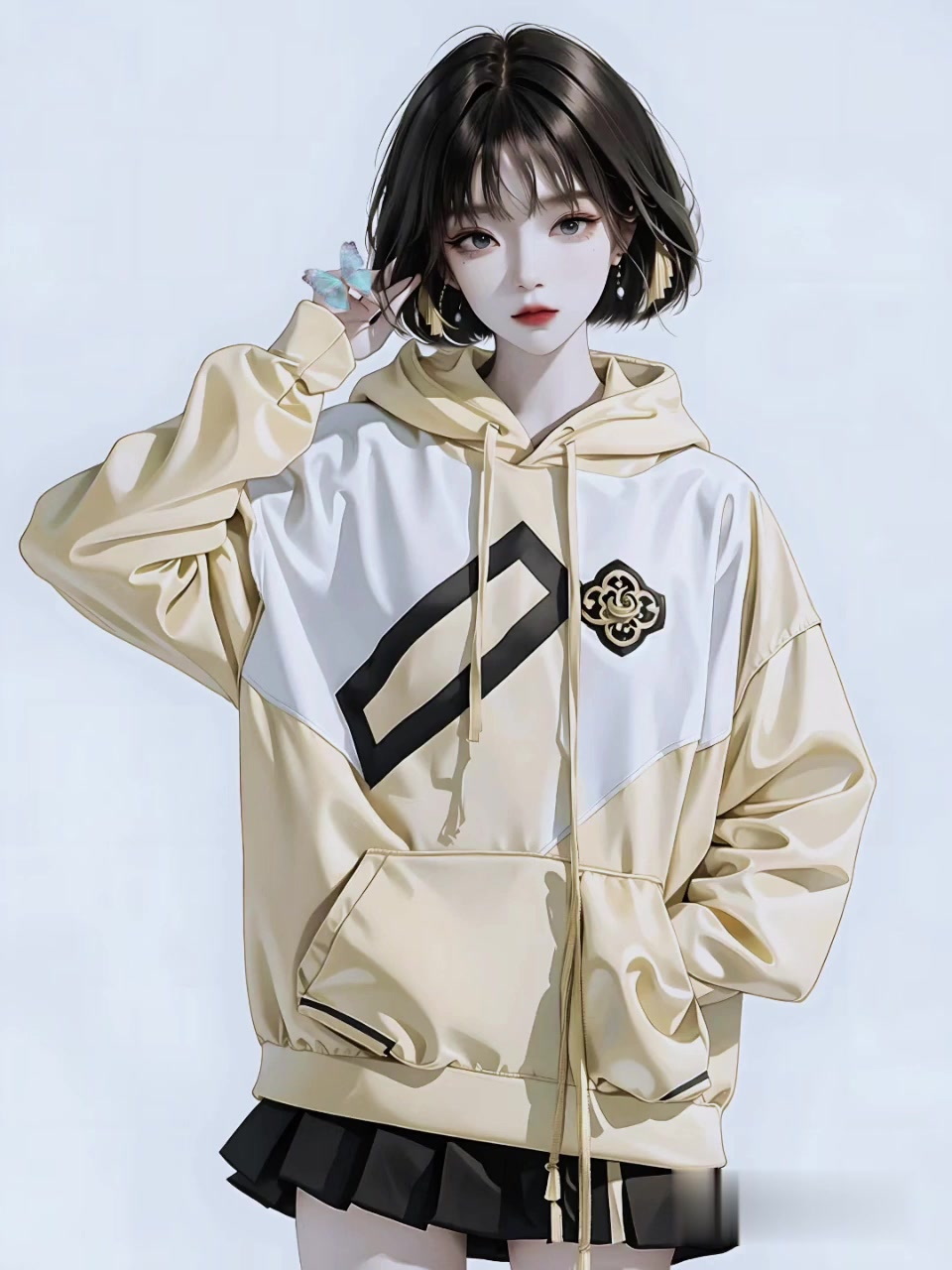 高冷女生头像来喽!