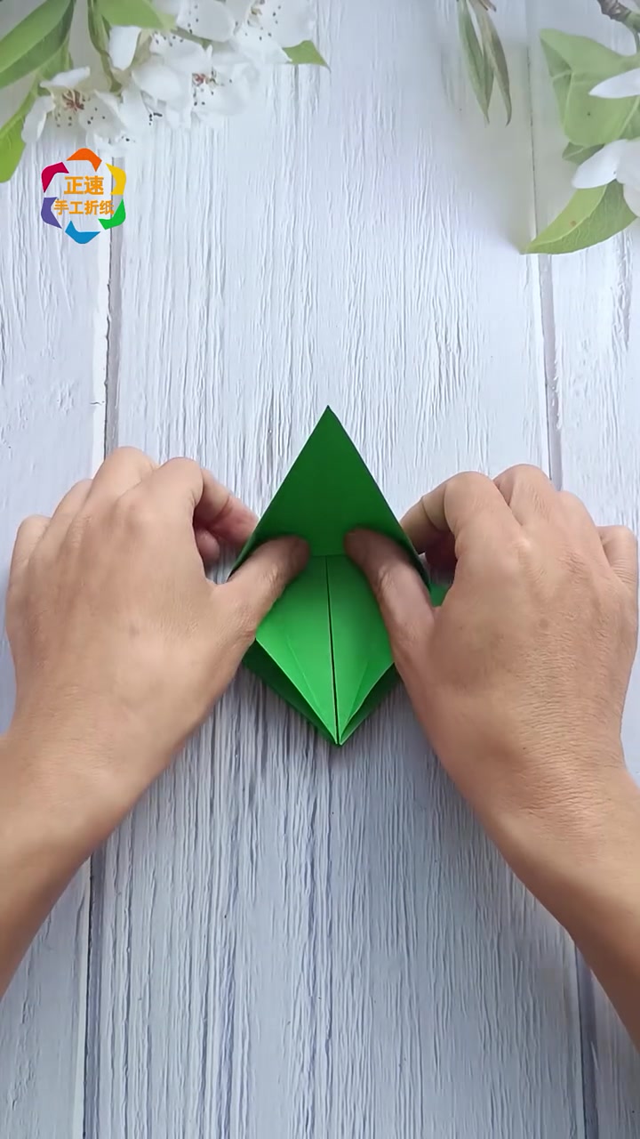 第281集|小鸡吃米折法教程,有意思的儿童折纸玩具