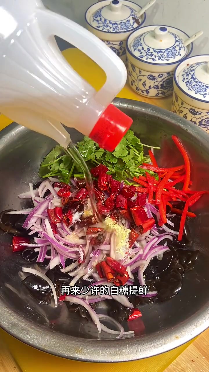 年夜饭小凉菜 葱头木耳!大年三十餐桌上一定要有的菜 凉拌菜