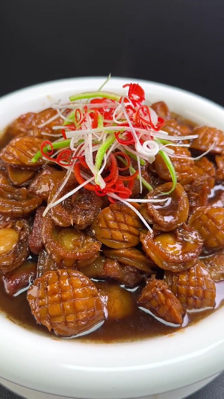 鲍鱼红烧肉这么做太好吃了 过年美食 大人小孩都爱吃 舌尖上的味道 真材实料才能做出好味道