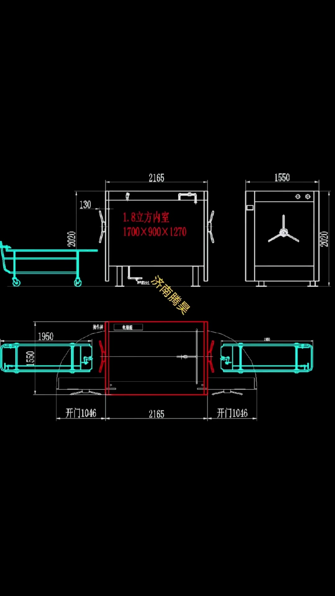 卧式高压灭菌器,电热蒸汽灭菌锅,卧式矩形消毒柜,消毒锅
