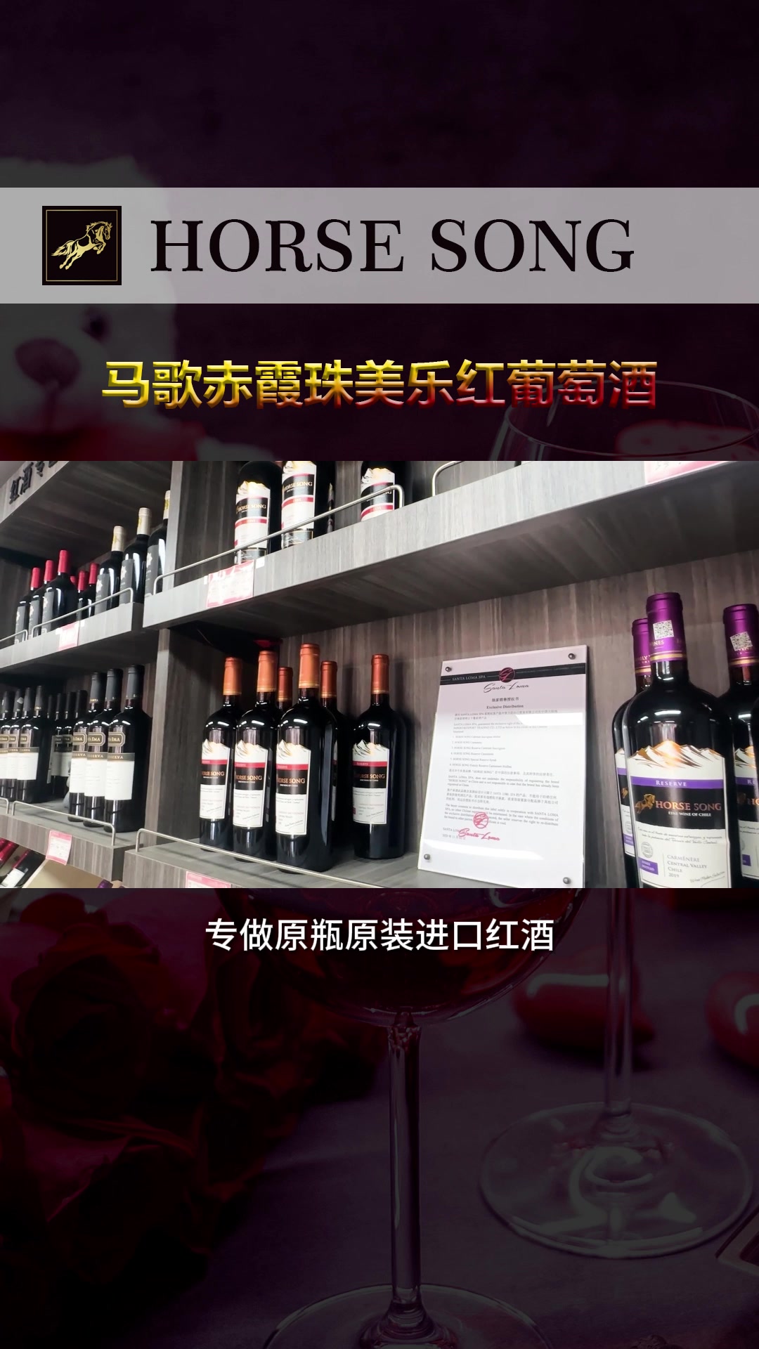 马歌赤霞珠美乐红葡萄酒