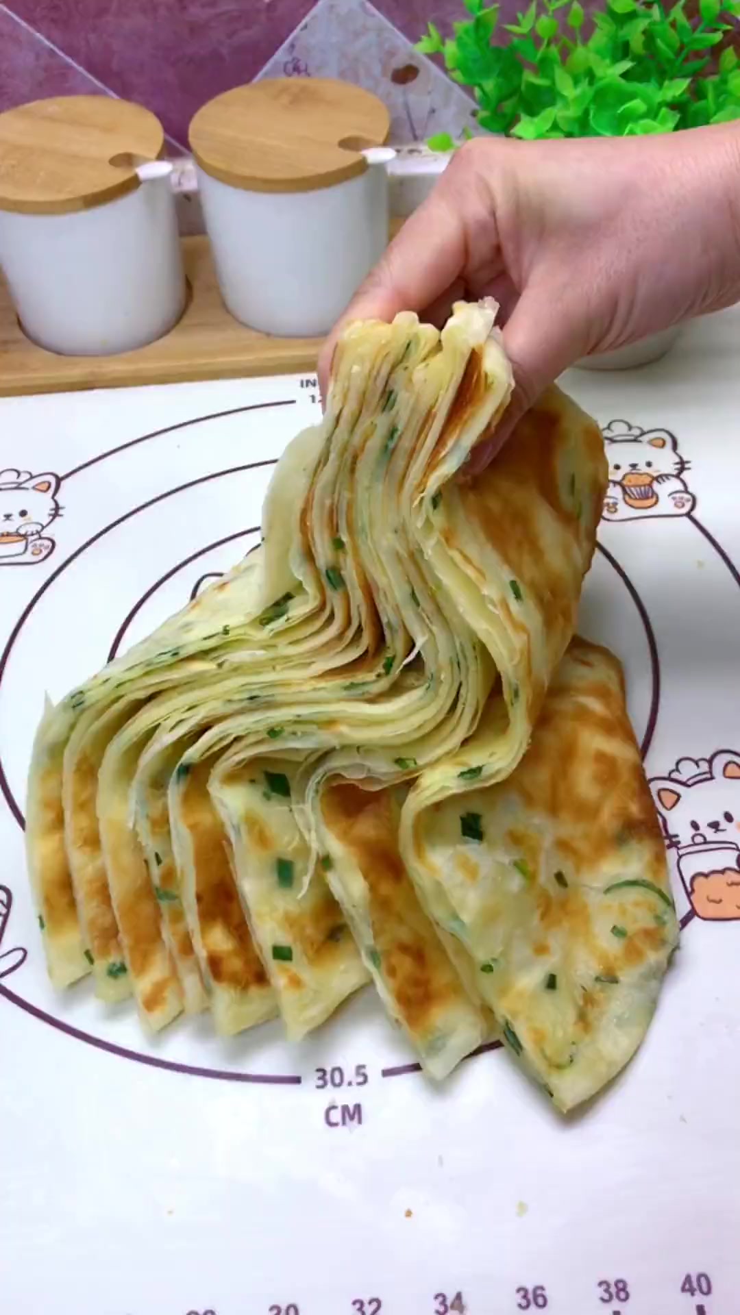 千层葱花饼 葱油饼