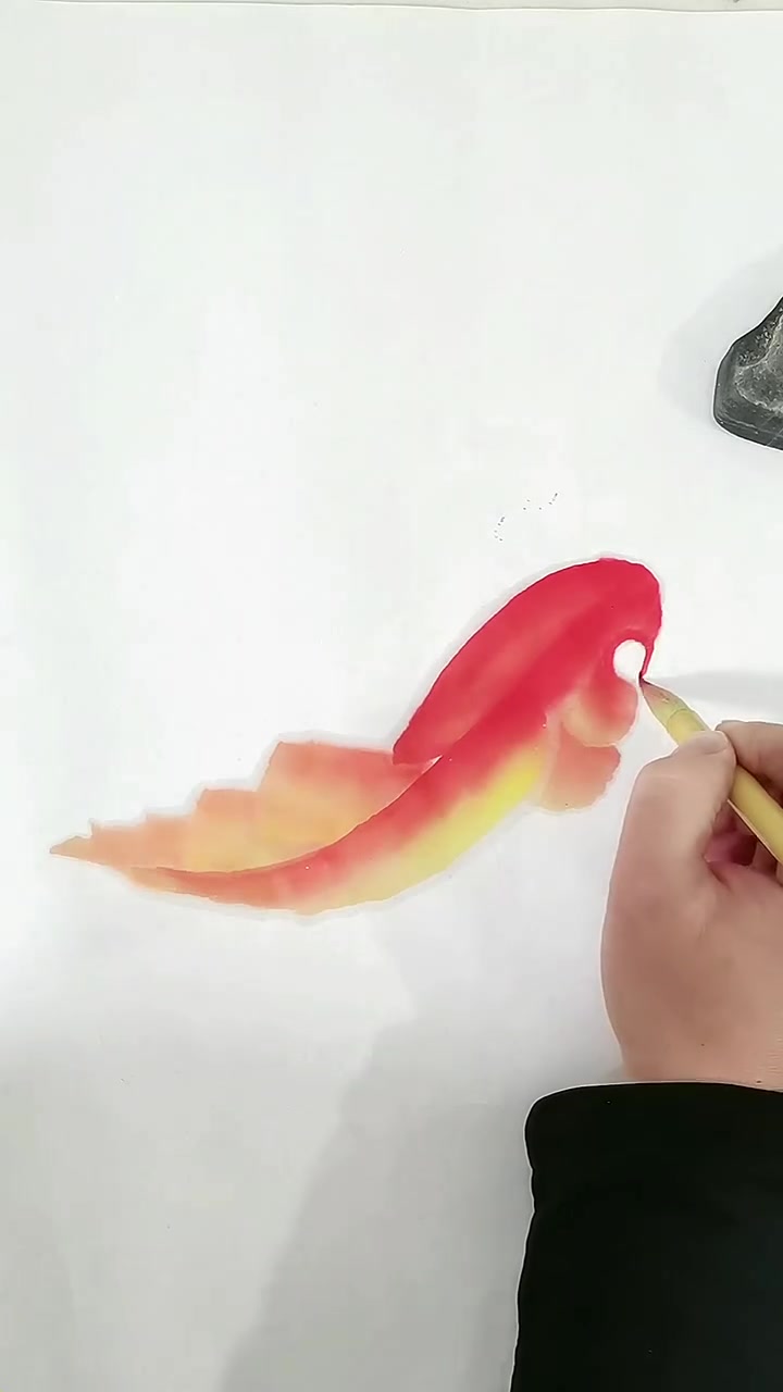 画鲤鱼