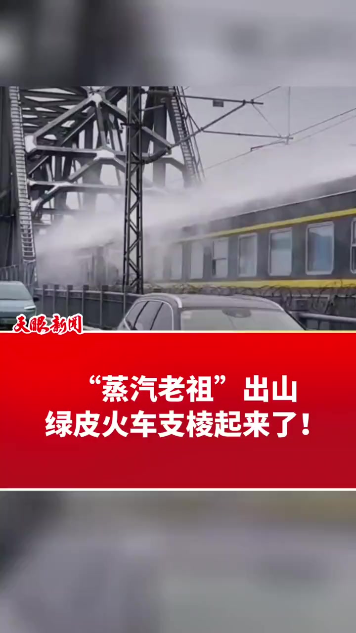 “蒸汽老祖”出山 绿皮火车支棱起来了!(来源:素材来自网络)春运