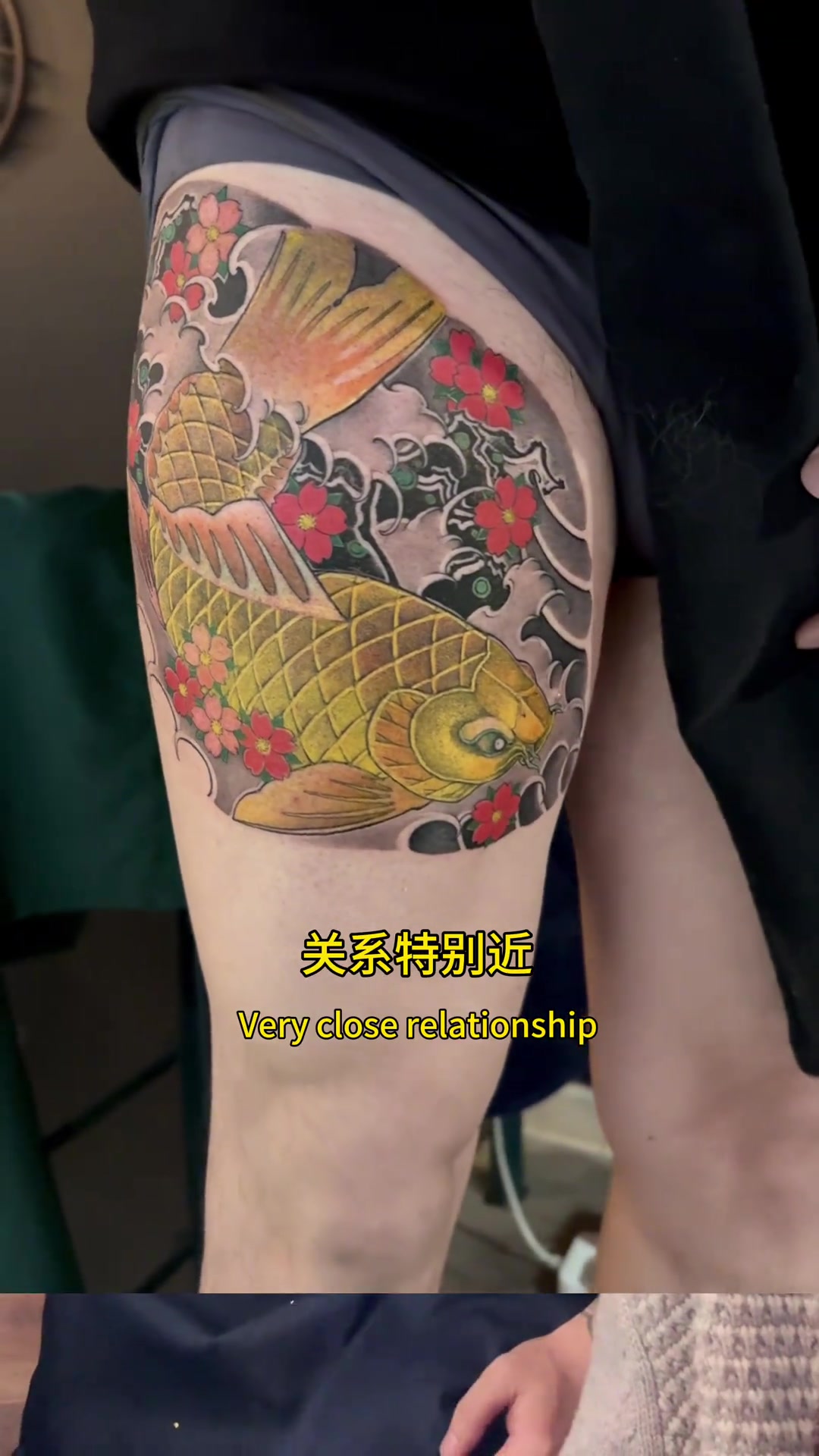 一条鱼,激起了我的胜负欲 纹身 纹身师日常