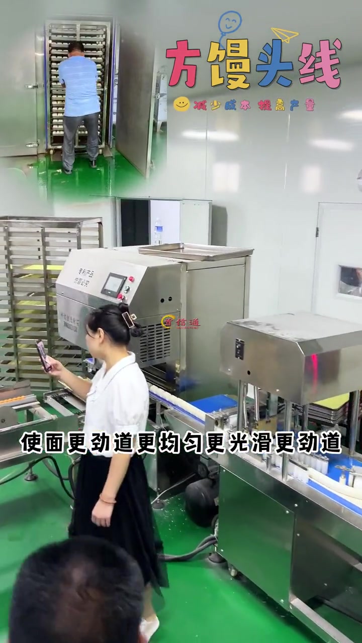馒头生产线 馒头机 小本创业好项目 就在家开个千层馒头店