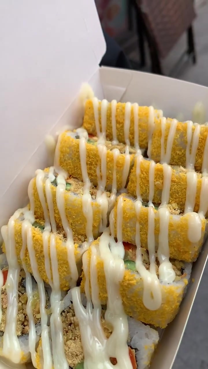 超级火的n多寿司黄金脆来啦!