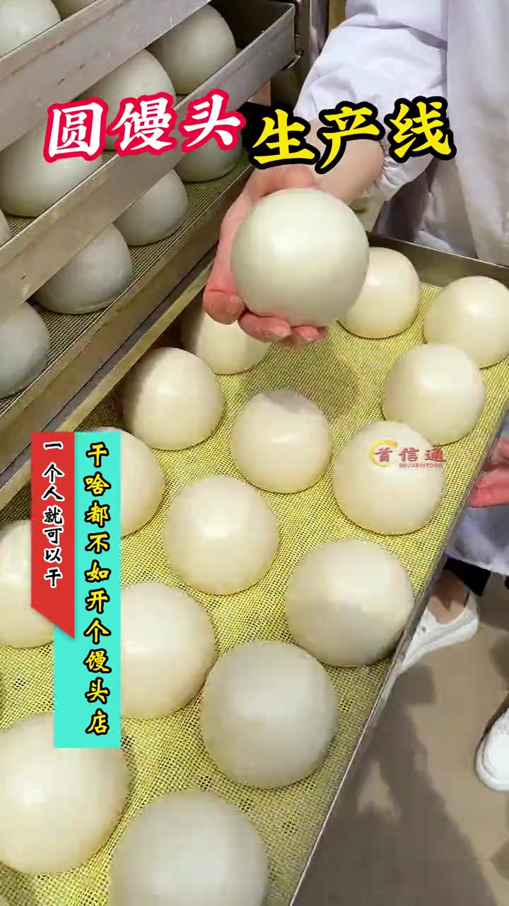 馒头机 全自动馒头机生产线 小本创业好项目 馒头生产线 蒸馒头设备