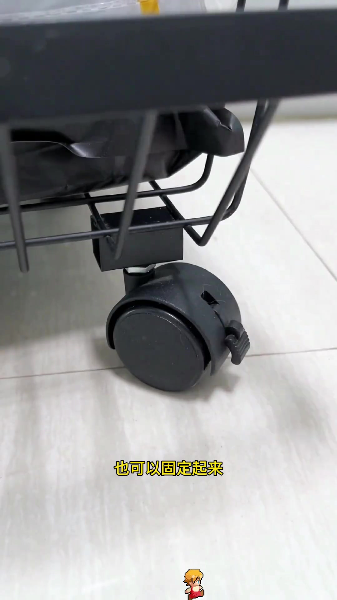 这个置物收纳架 实用省空间 有了他厨房里的瓜果蔬菜都有地方收纳了 移动置物架 多层收纳柜 