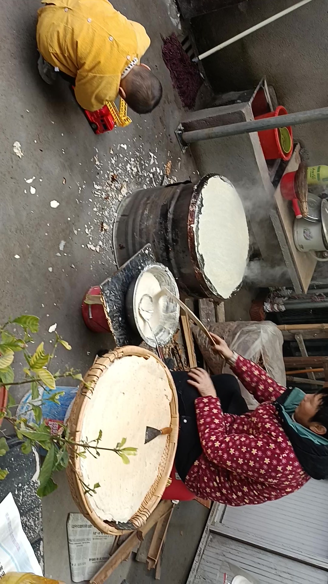 苏北传统美食赣榆煎饼,养育一代又一代人