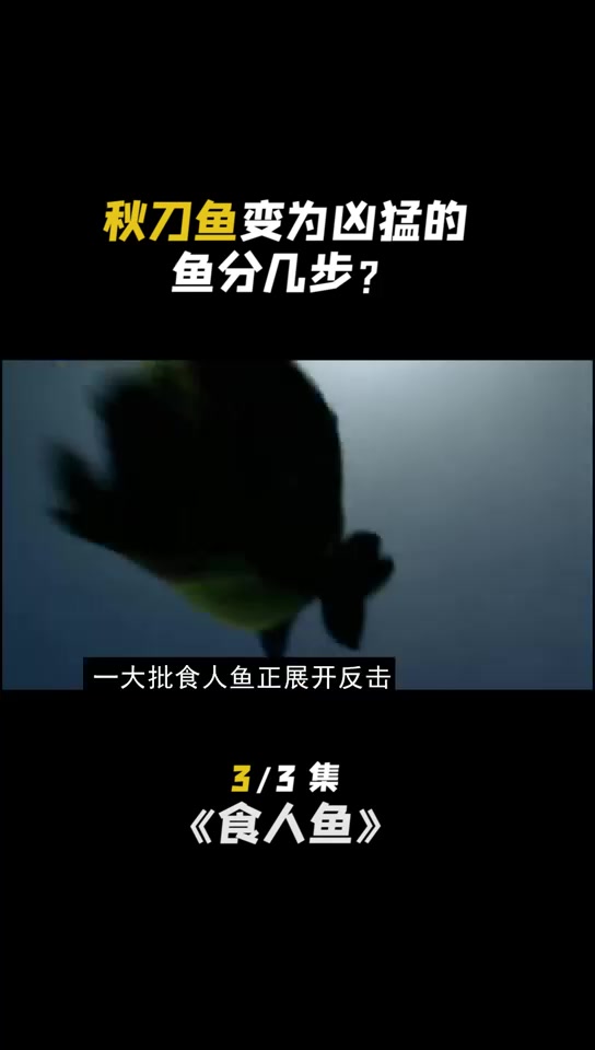 食人鱼电影第三段解说