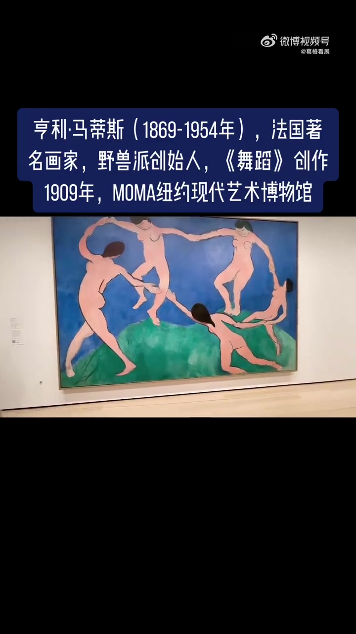 葛格的世界|MoMA纽约现代艺术博物馆,亨利·马蒂斯(1869-1954年),法国著名画家