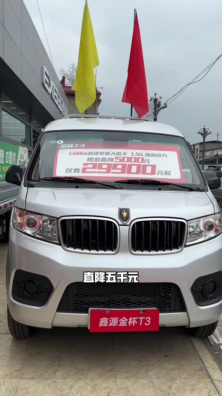 你创业路上的好帮手,就数它了 金杯车 优惠活动 现场实拍 小货车 喜提爱车