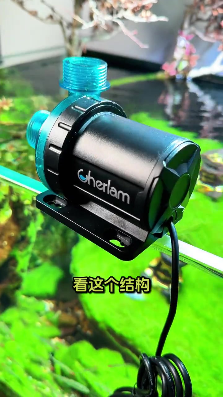 彻朗黑星二代变频水泵,旧换新补贴,真给力呀!水泵有颜值有品质!水族 鱼缸水泵 水族器材 养