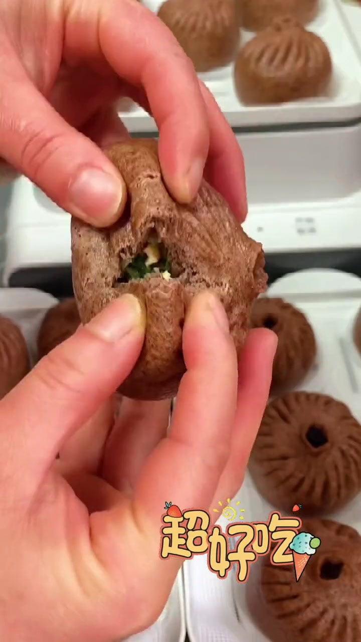 过个年你涨了吗?试试这款粗粮全麦素包子吧 黑全麦粉 粗粮 包子 低卡低脂餐