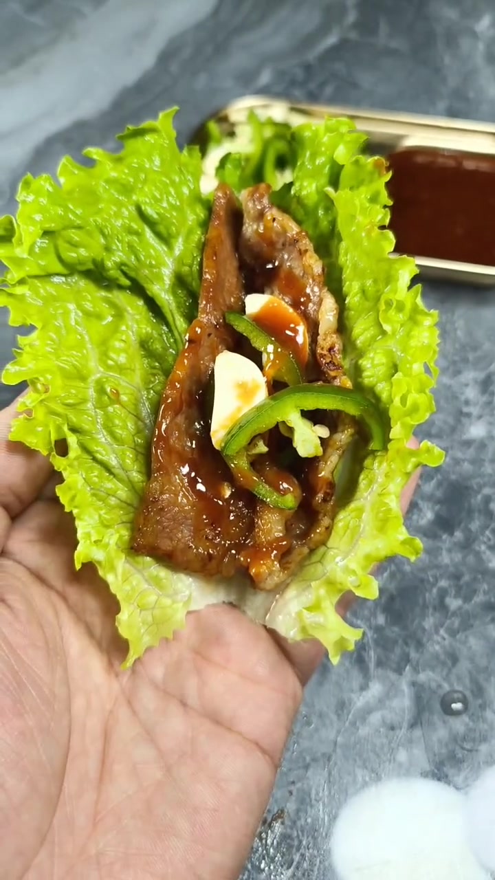 韩式烤肉蘸酱,包肉酱