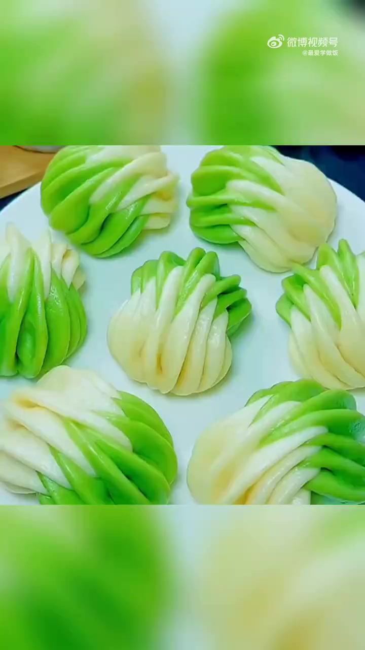 长城早餐 双色花卷的做法,简单易学又好吃!厨艺教程