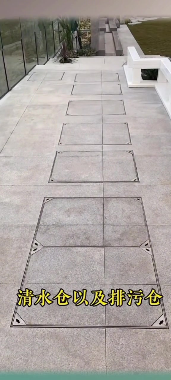 庭院鱼池效果视频